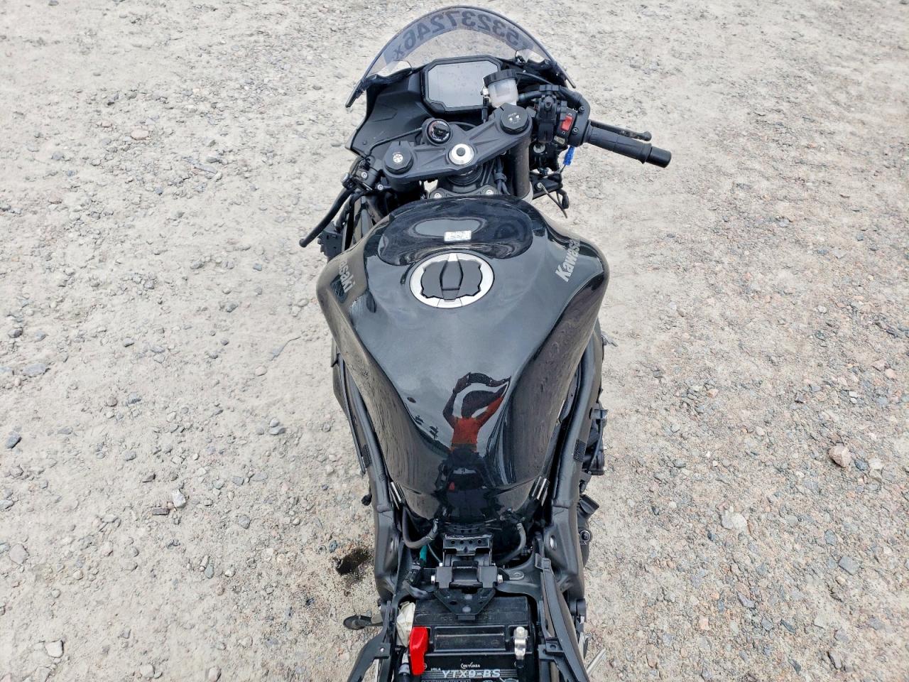 2026 Kawasaki ZX636 VIN JKBZXJK19TA015003 COPART salvage auction — All Over, SC - CERT OF TITLE-SALVAGE, sold $3,600 on 2026-07-09 (photo 6)
