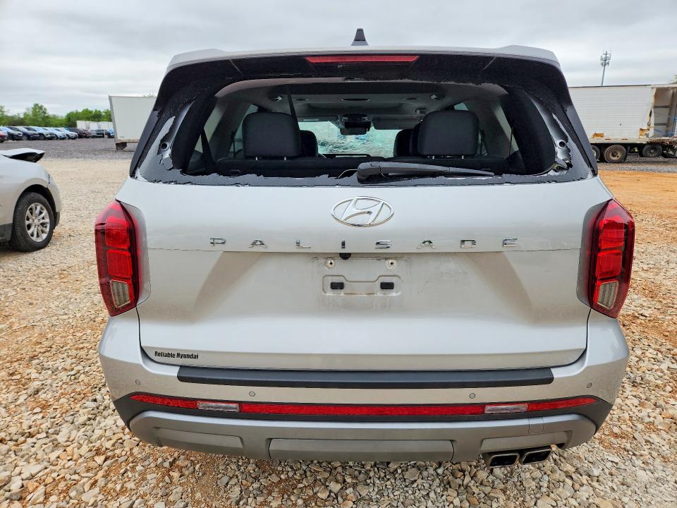 2024 Hyundai Palisade VIN KM8R44GE2RU804662 COPART salvage auction — HAIL, Mo - Salvage Certificate Of Title, sold $14,500 on 2026-07-27 (photo 6)
