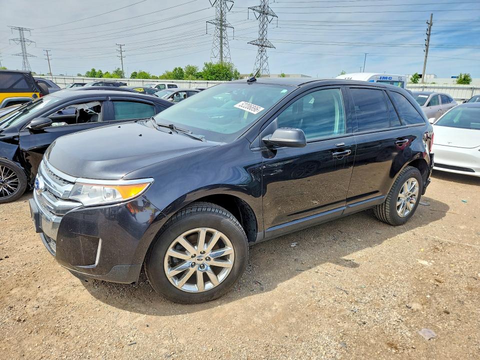 2013 Ford Edge VIN 2FMDK4JC4DBC28742 COPART salvage auction — REAR END, Il - Salvage Certificate, sold $625 on 2026-07-09 (photo 1)