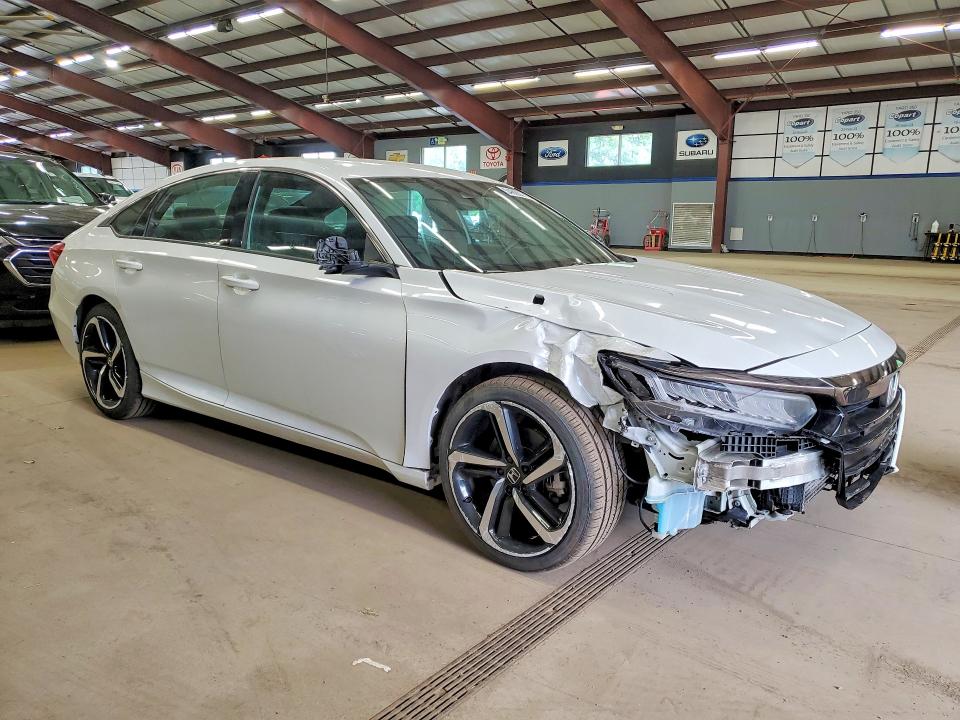 2022 Honda Accord VIN 1HGCV1F36NA091381 COPART salvage auction — FRONT END, Ma - Certificate Of Title, sold $10,000 on 2026-07-30 (photo 4)