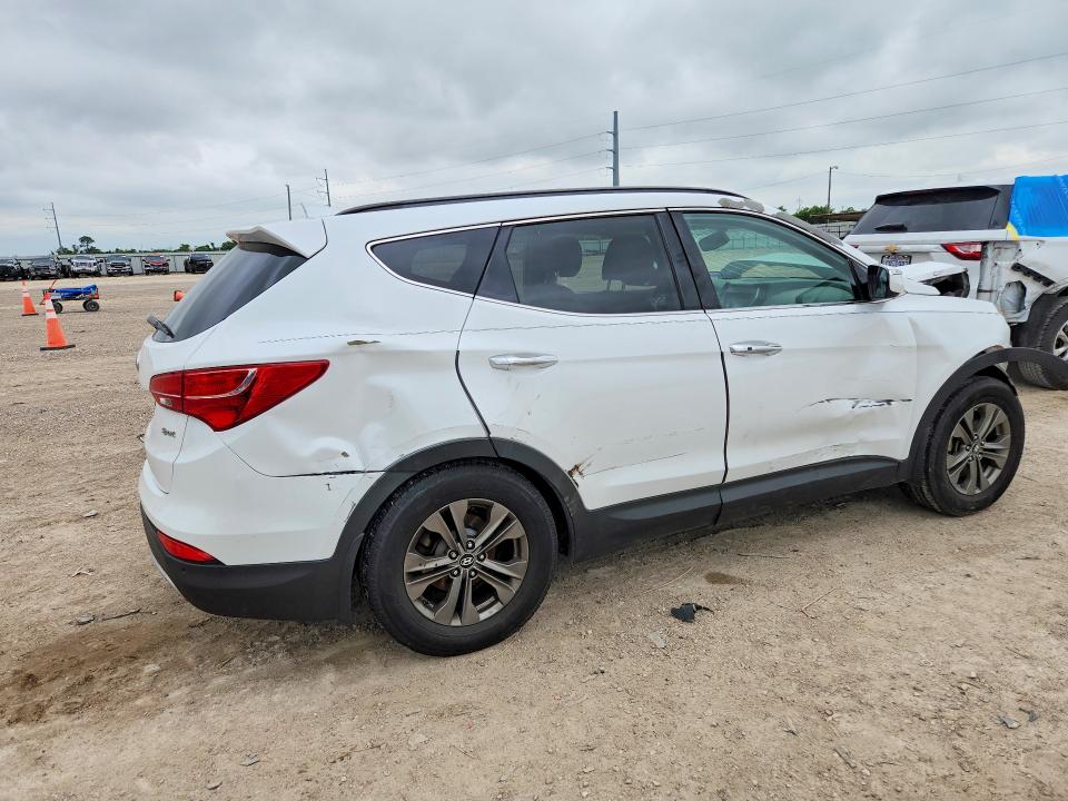 2014 Hyundai Santa fe VIN 5XYZU3LB2EG135394 COPART salvage auction — FRONT END, Tx - Salvage Vehicle Title, sold $1,350 on 2026-07-22 (photo 3)