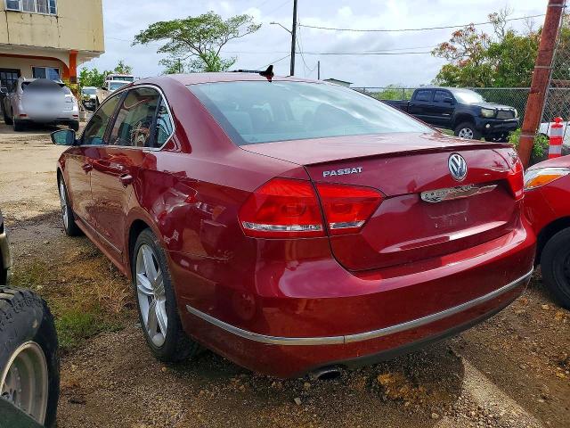 2015 Volkswagen Passat VIN 1VWCS7A38FC106290 COPART salvage auction — MINOR DENT/SCRATCHES, Hi - Certificate Of Salvage, sold $100 on 2026-07-27 (photo 2)
