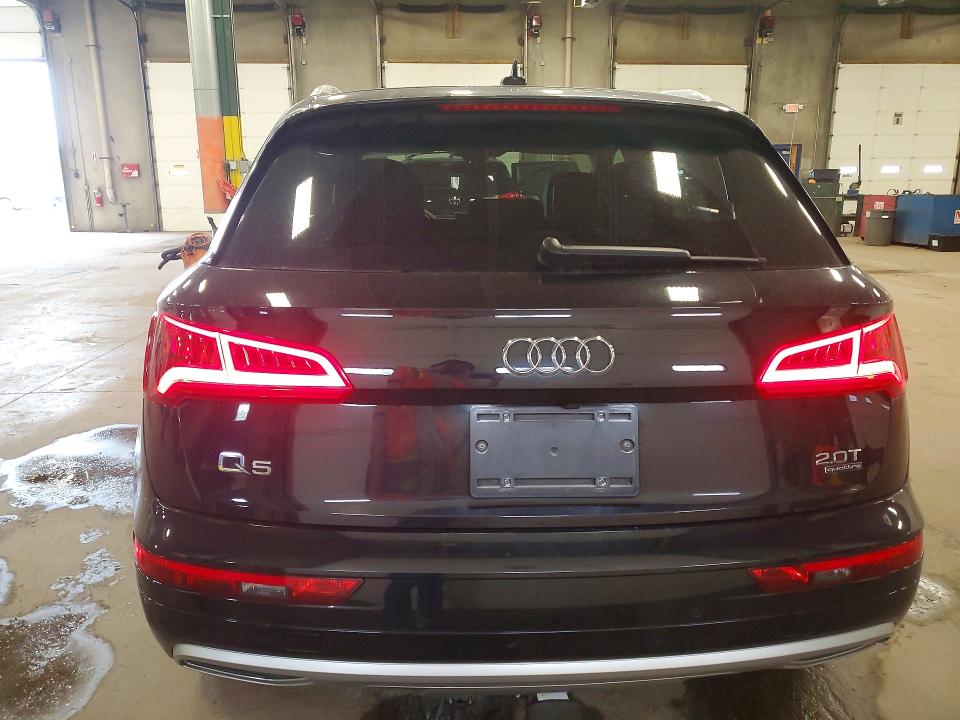 2018 Audi Q5 VIN WA1BNAFY0J2232921 COPART salvage auction — FRONT END, Mn - Cert Of Title-Salvage, sold $10,400 on 2026-07-02 (photo 6)