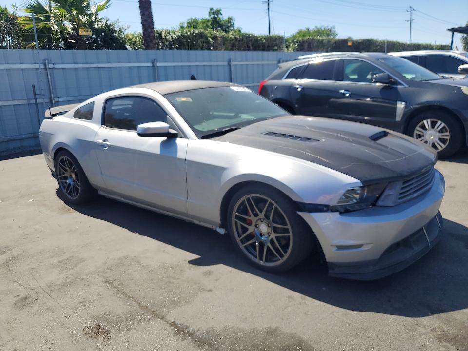 2012 Ford Mustang VIN 1ZVBP8CF9C5240896 COPART salvage auction — VANDALISM, Ca - Non-Repairable Vehicle Cert, sold $100 on 2026-07-02 (photo 4)
