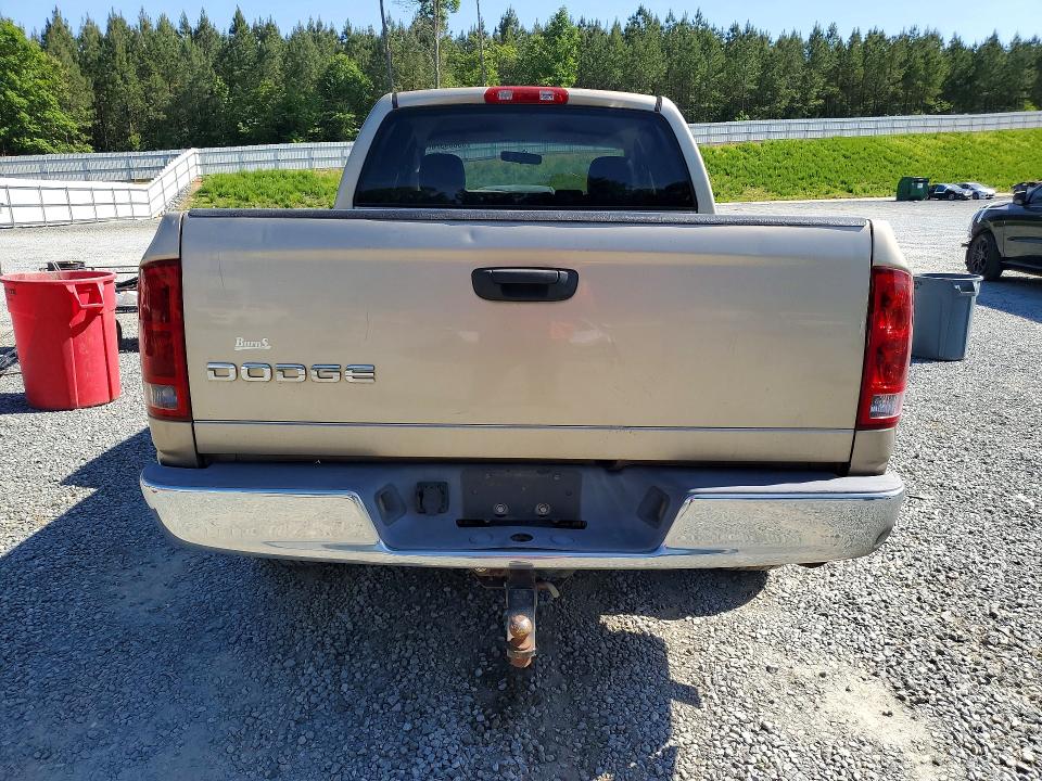 2002 Dodge Ram VIN 3D7HA18N12G203585 COPART salvage auction — FRONT END, Nc - Salvage Certificate Of Title, sold $800 on 2026-07-02 (photo 6)