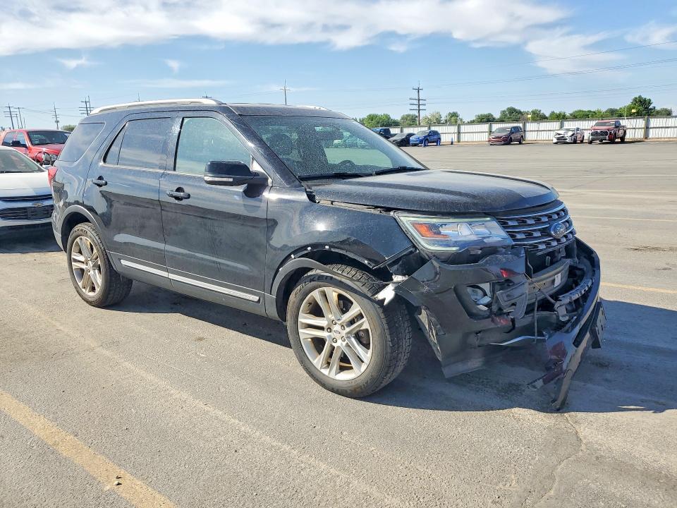 2017 Ford Explorer VIN 1FM5K8D81HGC20146 COPART salvage auction — FRONT END, Id - Salvage Certificate Of Title, sold $3,050 on 2026-07-09 (photo 4)