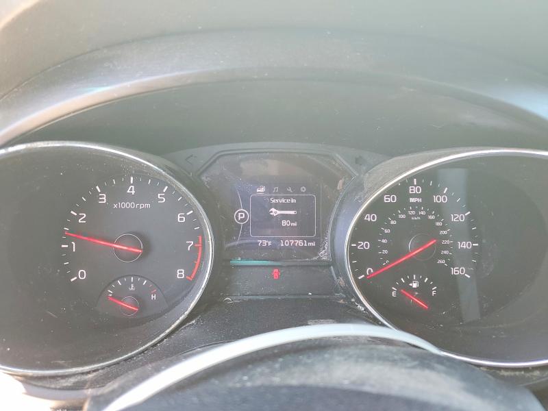 2017 Kia SEDONA VIN KNDMB5C10H6331070 COPART salvage auction — FRONT END, Ma - Cert Of Title-Slvg Repair Thft, sold $1,950 on 2026-07-29 (photo 9)