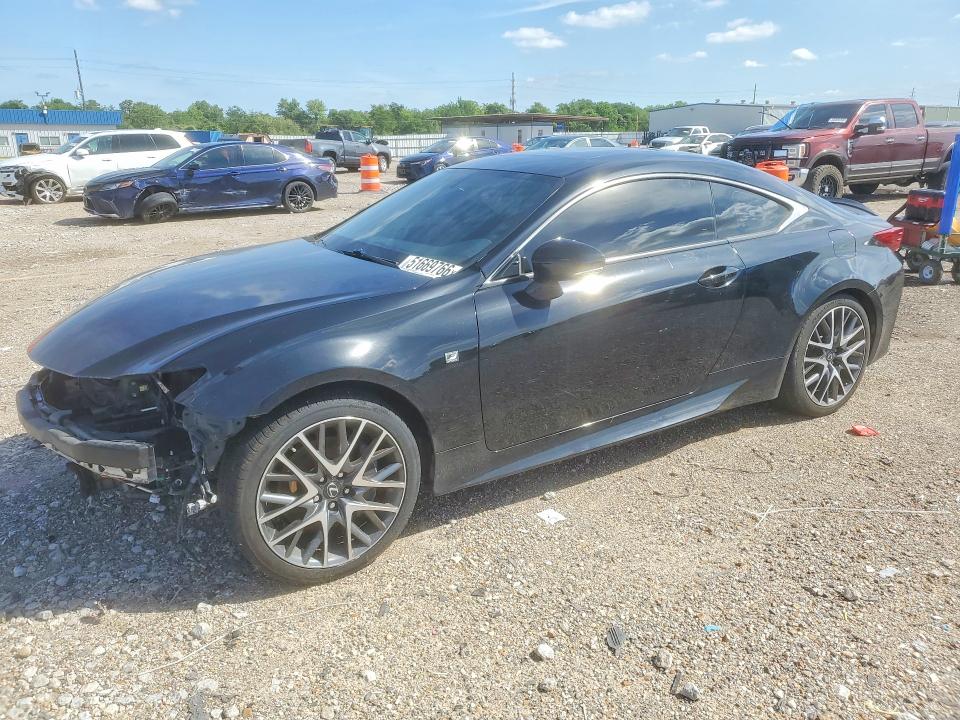 2016 Lexus Rc VIN JTHSM5BC3G5000801 COPART salvage auction — FRONT END, Tx - Certificate Of Title, sold $8,600 on 2026-08-13 (photo 1)