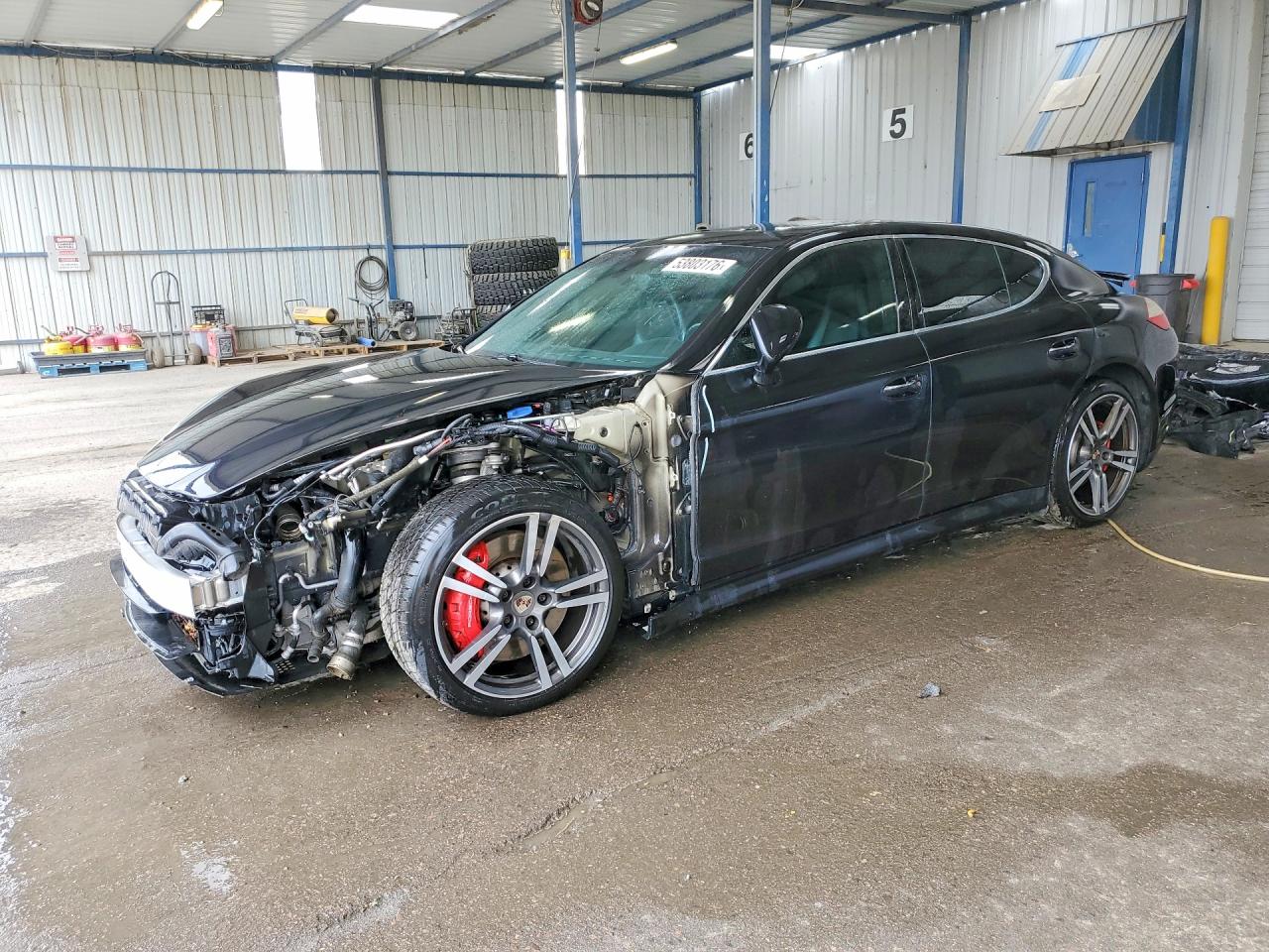 2012 Porsche Panamera VIN WP0AC2A7XCL091204 — COPART salvage auction photo
