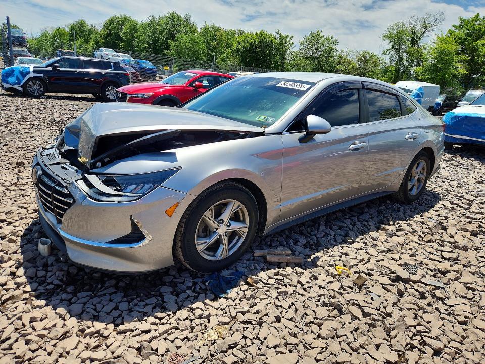 2021 Hyundai Sonata VIN 5NPEG4JA7MH085878 COPART salvage auction — FRONT END, Pa - Certificate Of Salvage, sold $2,800 on 2026-07-20 (photo 1)