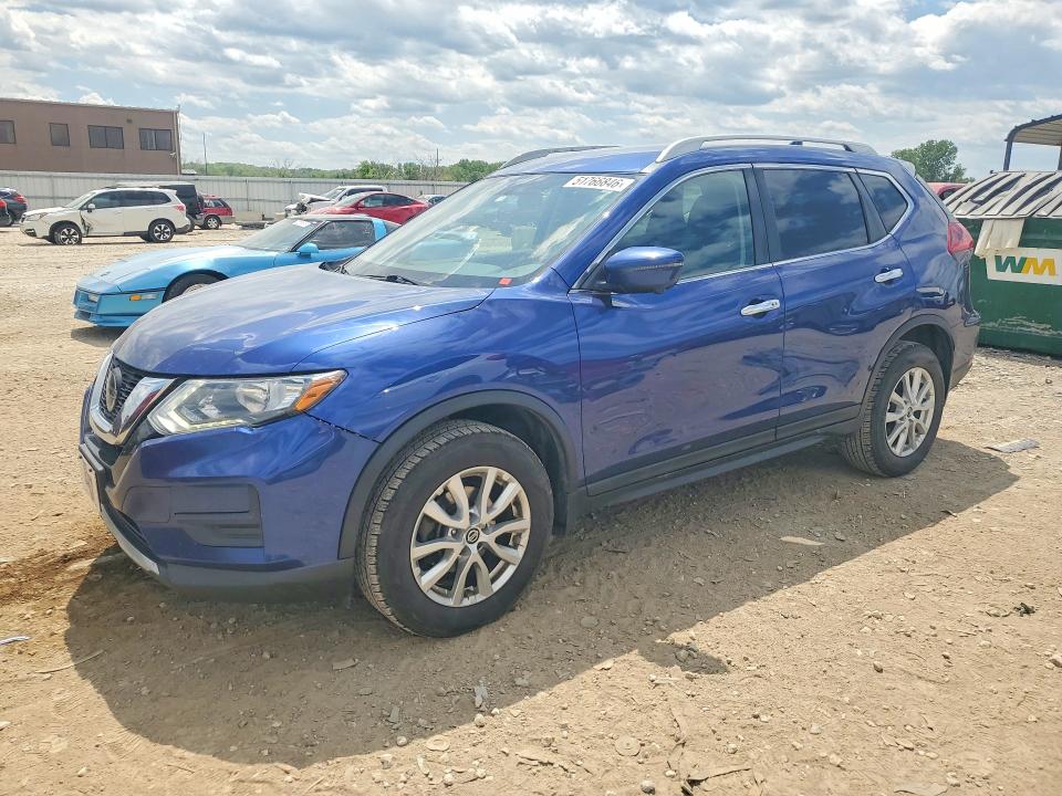 2018 Nissan Rogue VIN 5N1AT2MV0JC845116 COPART salvage auction — HAIL, Ks - Cert Of Title-Salvage, sold $2,050 on 2026-07-02 (photo 1)