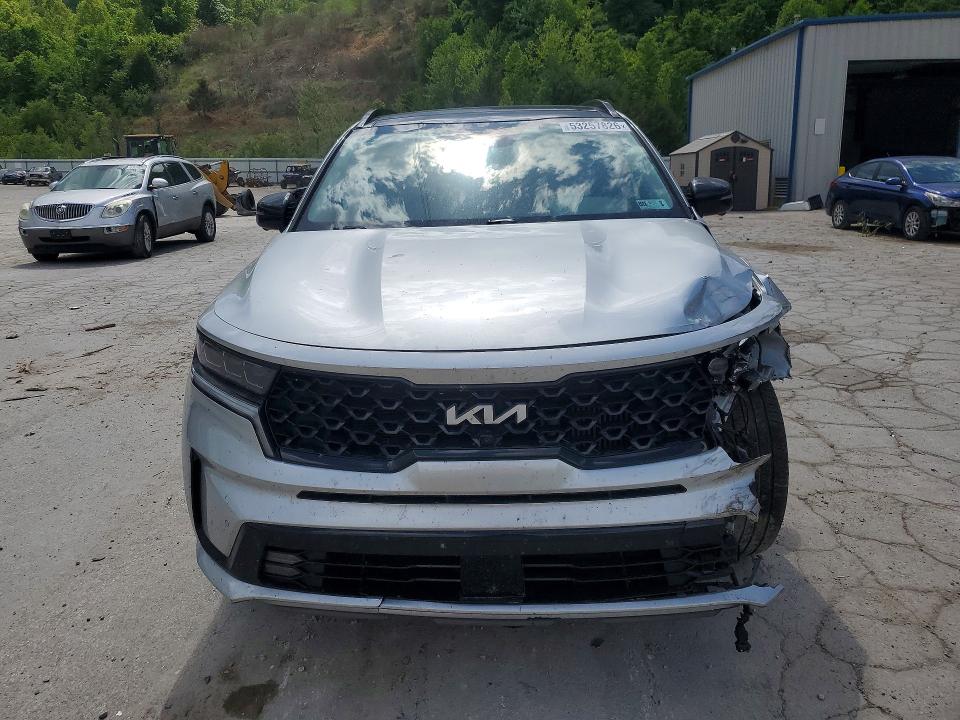 2022 Kia Sorento VIN 5XYRK4LFXNG086492 COPART salvage auction — FRONT END, Wv - Salvage Certificate, sold $175 on 2026-07-23 (photo 5)