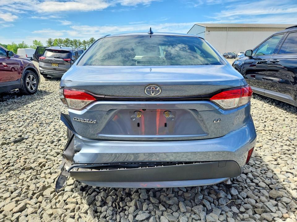 2021 Toyota Corolla VIN JTDEPMAE9MJ166908 COPART salvage auction — REAR END, Nj - Cert Of Title-Salvage, sold $4,200 on 2026-07-22 (photo 6)