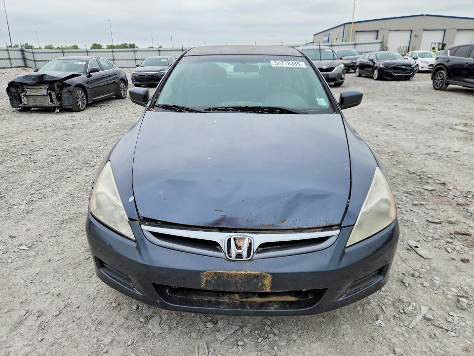 2006 Honda Accord VIN 1HGCM56376A061866 COPART salvage auction — FRONT END, Mo - Certificate Of Title, sold $250 on 2026-07-04 (photo 5)