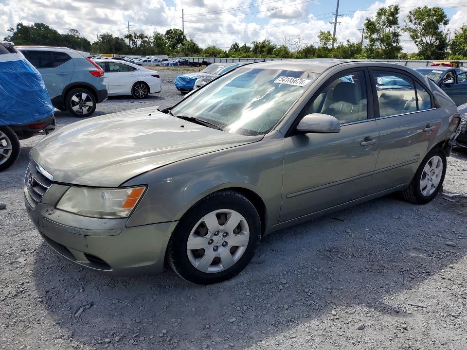 2009 Hyundai Sonata VIN 5NPET46C89H485641 COPART salvage auction — REAR END, Id - Salvage Certificate Of Title, sold $825 on 2026-07-31 (photo 1)