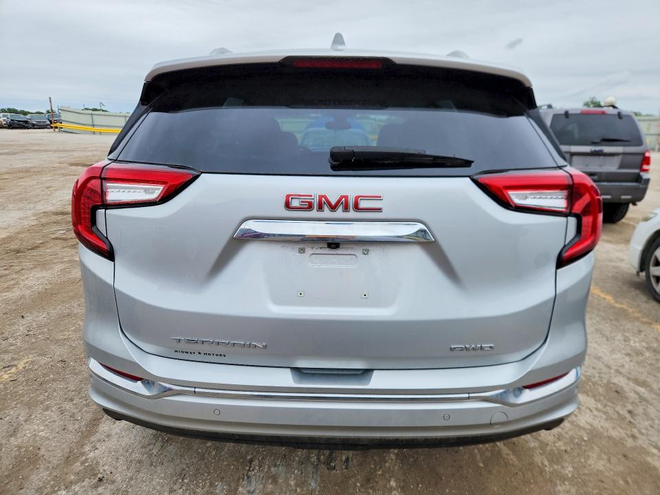 2022 Gmc Terrain VIN 3GKALXEV5NL255069 COPART salvage auction — HAIL, Ks - Cert Of Title-Salvage, sold $13,800 on 2026-08-19 (photo 6)