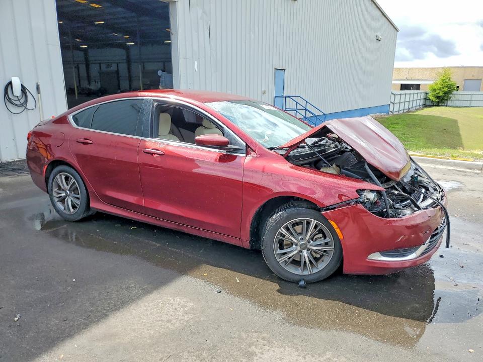 2016 Chrysler 200 VIN 1C3CCCAB0GN133249 COPART salvage auction — FRONT END, Fl - Certificate Of Title, sold $60 on 2026-07-02 (photo 4)