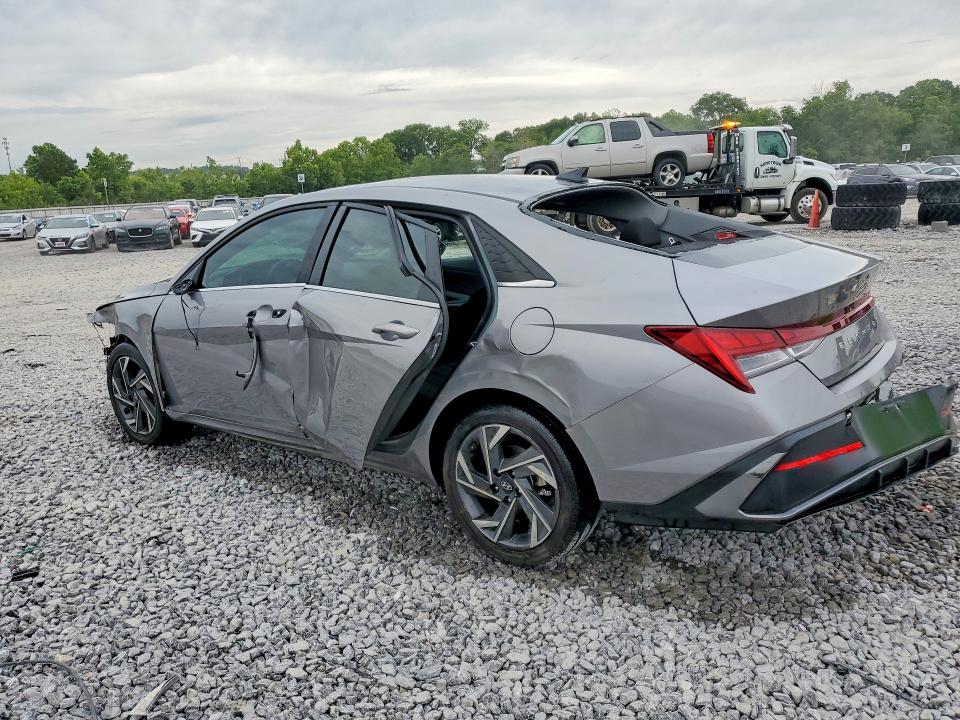 2025 Hyundai Elantra VIN KMHLS4DG7SU943113 COPART salvage auction — ROLLOVER, Al - Cert Of Title-Salvage Title, sold $2,450 on 2026-07-28 (photo 2)
