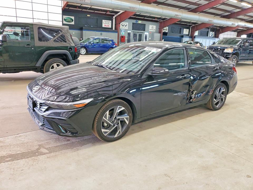 2025 Hyundai Elantra VIN KMHLM4DJ3SU126310 COPART salvage auction — SIDE, Ct - Cert Of Title-Salvage, sold $7,000 on 2026-07-16 (photo 1)