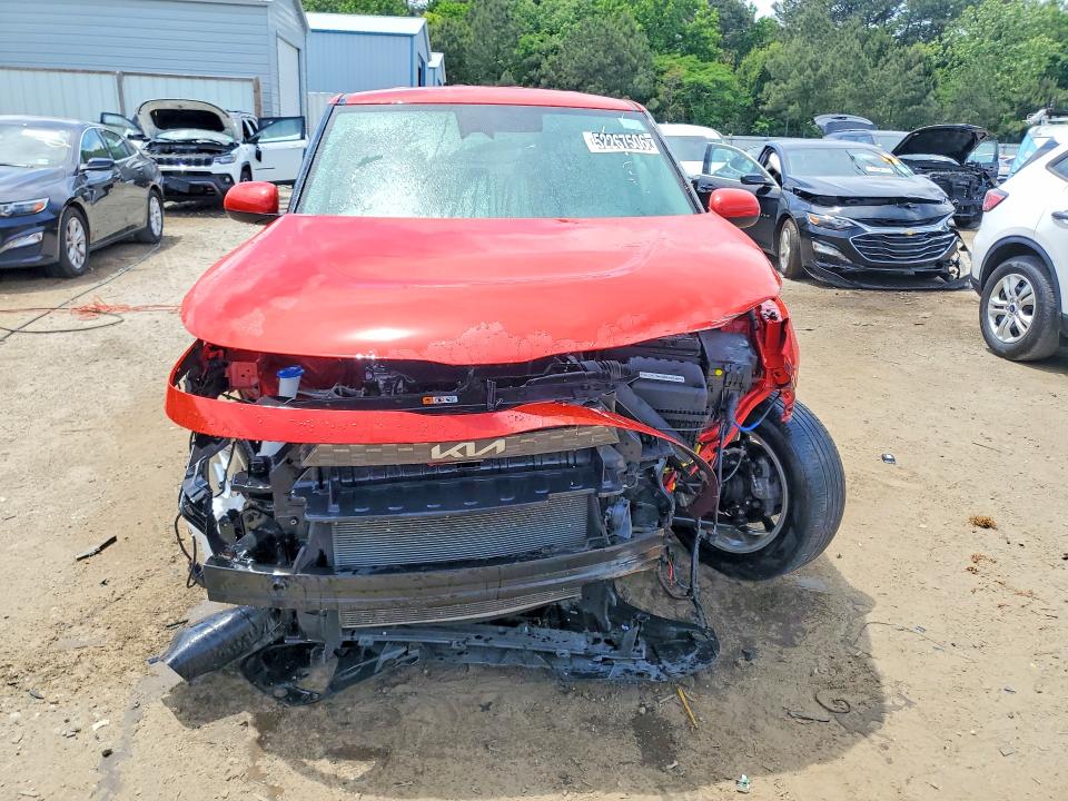 2025 Kia Soul VIN KNDJ23AU9S7256987 COPART salvage auction — FRONT END, VA - CERT OF TITLE - SALVAGE, sold $275 on 2026-07-21 (photo 5)