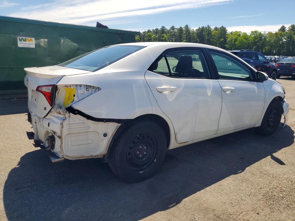 2015 Toyota Corolla VIN 5YFBURHE7FP346529 COPART salvage auction — REAR END, Ri - Salvage Certificate Of Title, sold $2,800 on 2026-07-30 (photo 3)