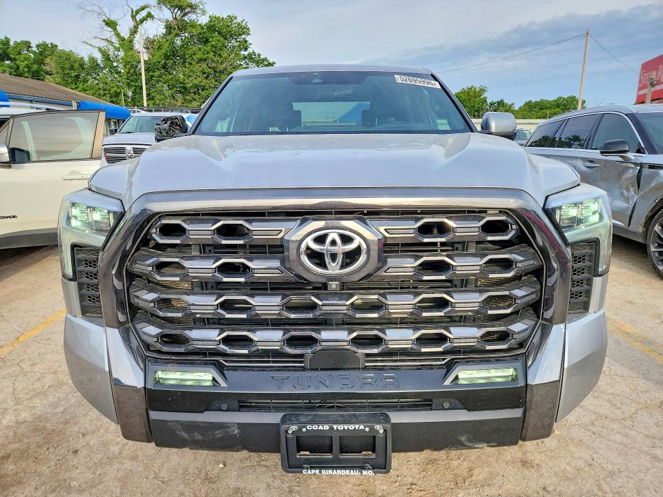 2022 Toyota VIN 5TFNA5DB4NX033593 COPART salvage auction — HAIL, Ks - Cert Of Title-Salvage, sold $27,250 on 2026-07-20 (photo 5)