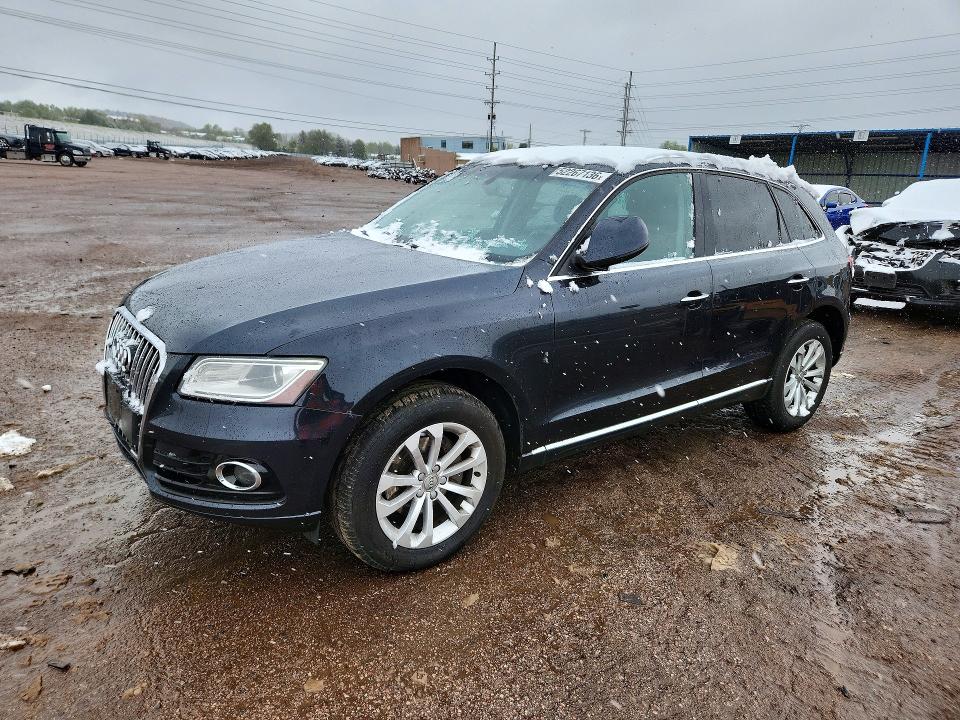 2015 Audi Q5 VIN WA1CFAFP8FA052737 COPART salvage auction — UNDERCARRIAGE, Co - Salvage Title, sold $1,100 on 2026-07-06 (photo 1)