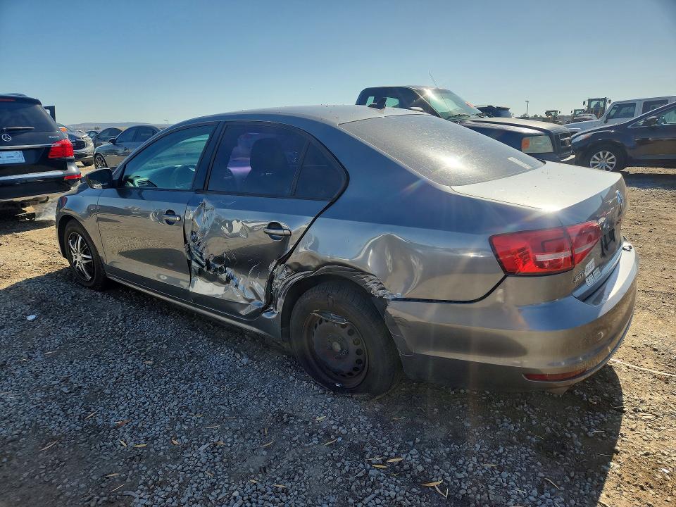 2015 Volkswagen Jetta VIN 3VW2K7AJ5FM307265 COPART salvage auction — SIDE, Ca - Salvage Certificate, sold $600 on 2026-07-02 (photo 2)