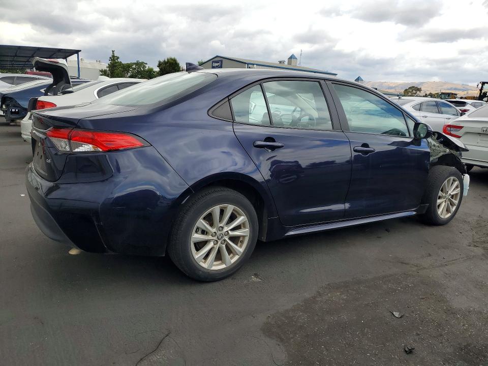 2023 Toyota Corolla VIN 5YFB4MDE0PP026804 COPART salvage auction — FRONT END, Ca - Salvage Certificate, sold $3,750 on 2026-07-14 (photo 3)