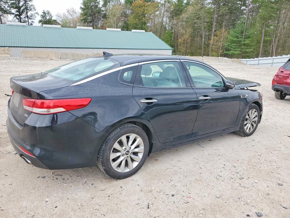 2017 Kia Optima VIN 5XXGU4L37HG153159 COPART salvage auction — FRONT END, Ma - Cert Of Title-Salvage, sold $975 on 2026-07-08 (photo 3)