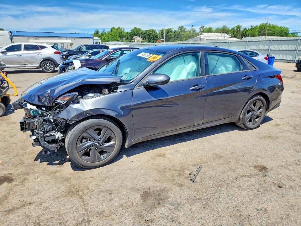 2023 Hyundai Elantra VIN 5NPLM4AG0PH113691 COPART salvage auction — FRONT END, Pa - Certificate Of Salvage, sold $1,950 on 2026-07-07 (photo 1)