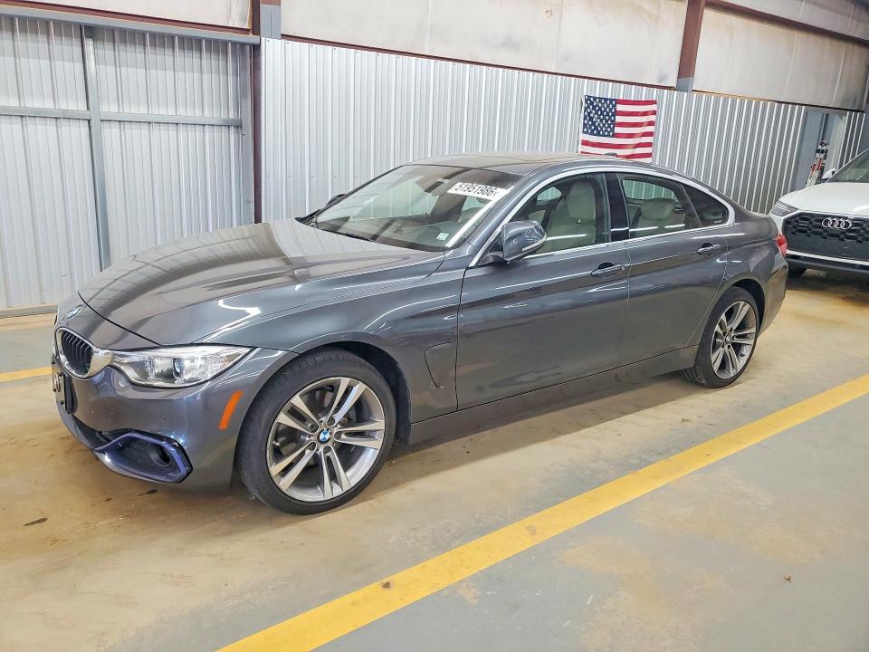 2016 BMW VIN WBA4C9C53GG136920 COPART salvage auction — FRONT END, Nc - Salvage Certificate Of Title, sold $2,050 on 2026-07-22 (photo 1)