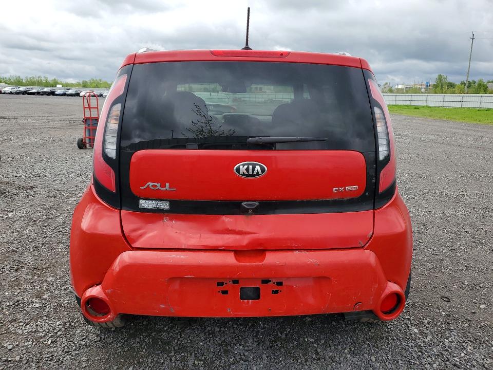 2015 Kia VIN KNDJP3A51F7795006 COPART salvage auction — REAR END, On - Permit Salvage, sold $425 on 2026-07-14 (photo 6)