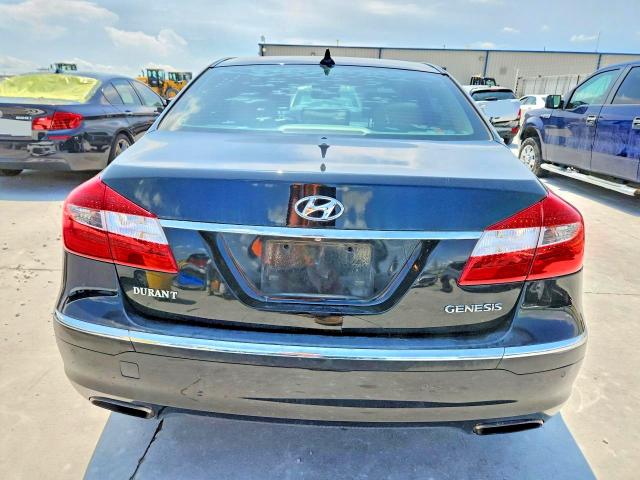 2012 Hyundai Genesis VIN KMHGC4DDXCU165055 COPART salvage auction — FRONT END, Tx - Salvage Vehicle Title, sold $650 on 2026-07-14 (photo 6)