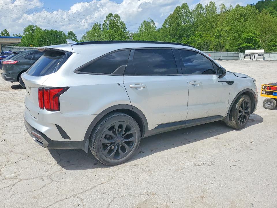 2022 Kia Sorento VIN 5XYRK4LFXNG086492 COPART salvage auction — FRONT END, Wv - Salvage Certificate, sold $175 on 2026-07-23 (photo 3)