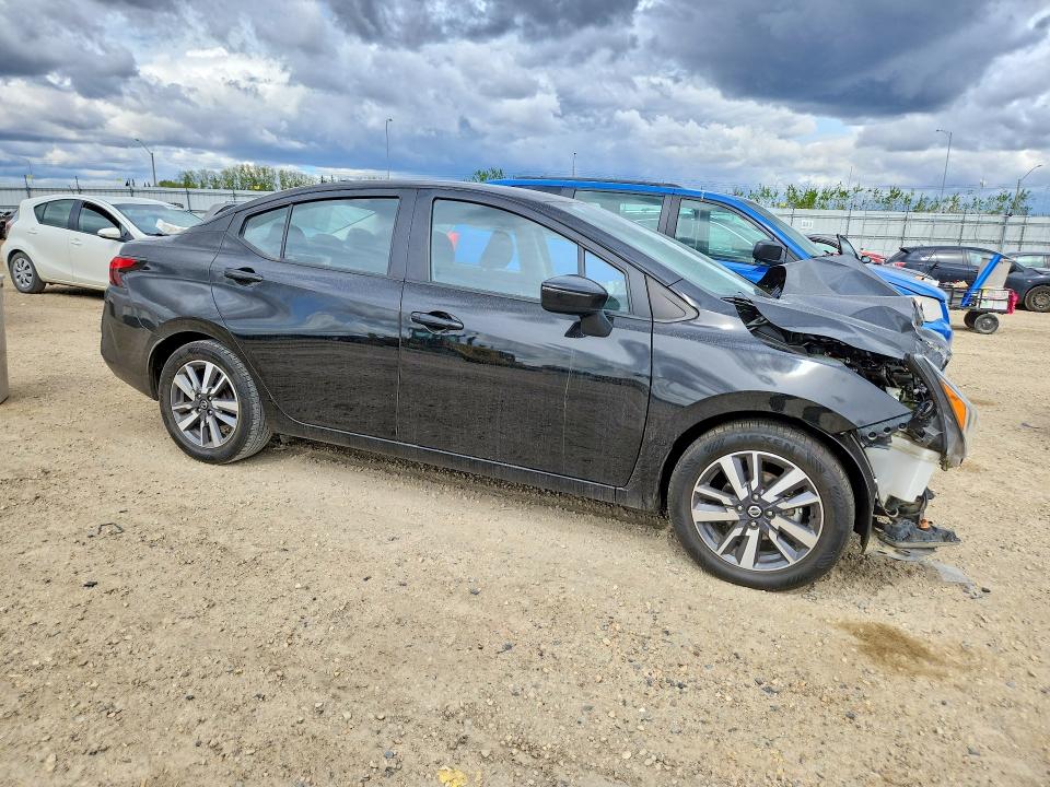2021 Nissan Versa VIN 3N1CN8EV3ML864179 COPART salvage auction — FRONT END, Ab - Bos - Salvage, sold $850 on 2026-07-09 (photo 4)