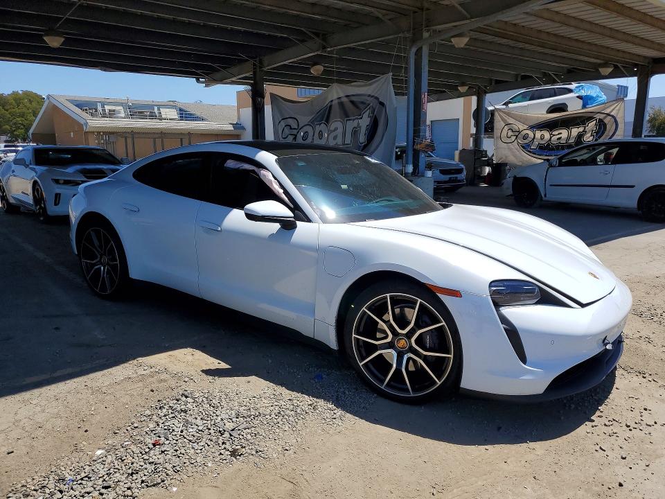 2023 Porsche VIN WP0AA2Y10PSA15061 COPART salvage auction — FRONT END, Ca - Salvage Certificate, sold $7,400 on 2026-07-21 (photo 4)