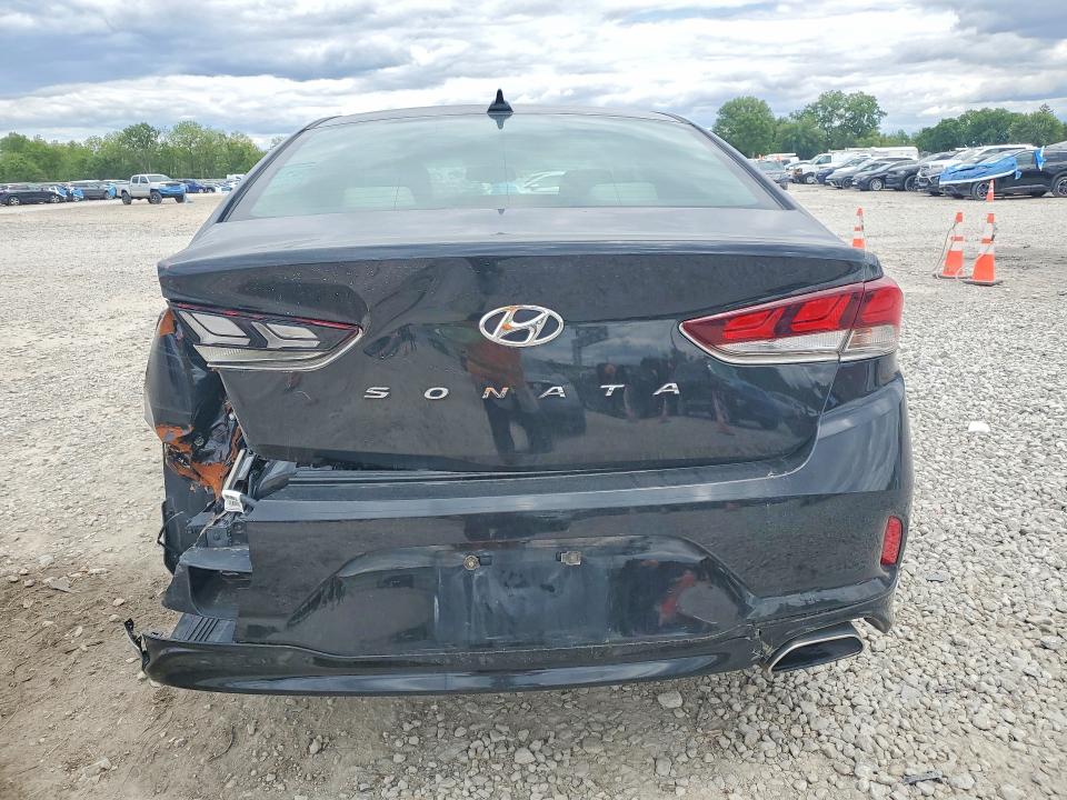 2018 Hyundai VIN 5NPE34AF1JH710990 COPART salvage auction — REAR END, Oh - Certificate Of Title, sold $1,650 on 2026-07-02 (photo 6)