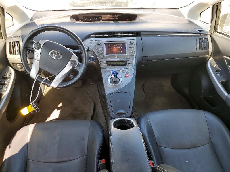 2014 Toyota Prius VIN JTDKN3DU2E1783042 COPART salvage auction — REAR END, CA - SALVAGE CERTIFICATE, sold $2,100 on 2026-07-21 (photo 8)