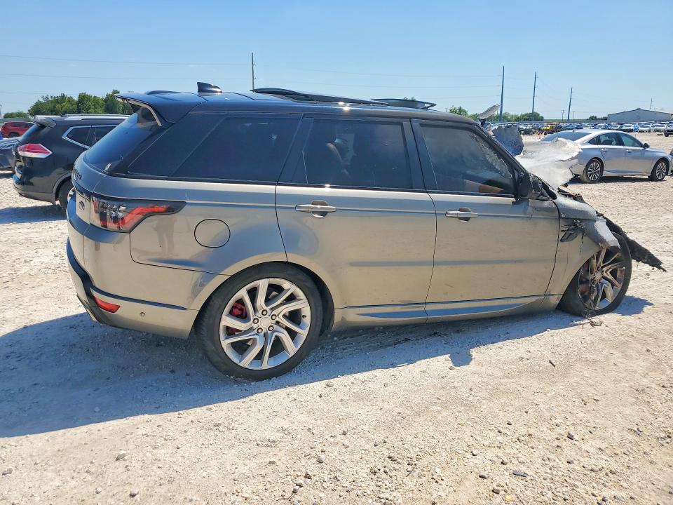 2018 Land rover Range rover sport VIN SALWR2RE6JA809615 COPART salvage auction — ENGINE BURN, MD - CERT OF SALVAGE > 75% DAMAGE, sold $100 on 2026-07-30 (photo 3)