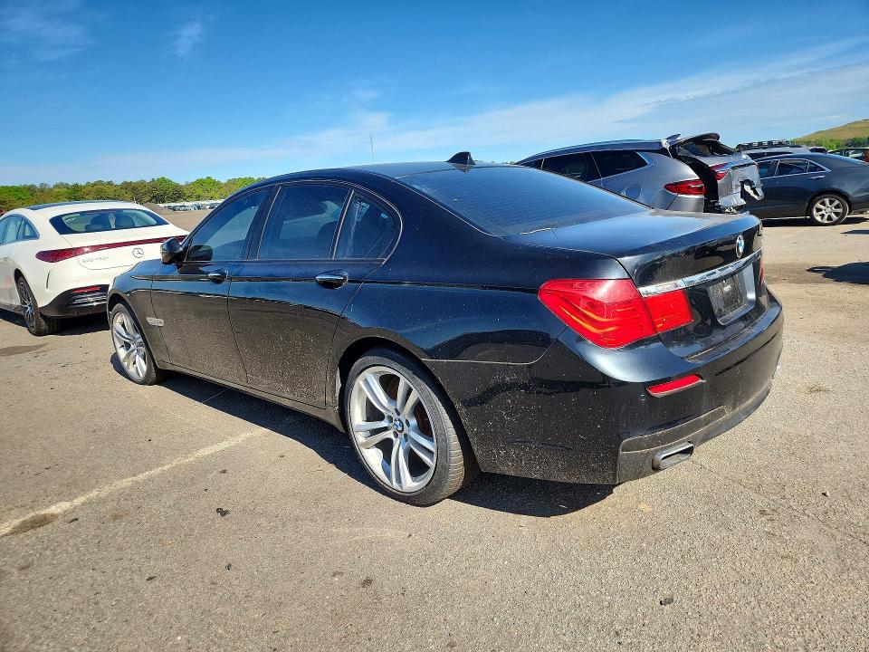 2012 BMW 7 series VIN WBAKC6C55CDX99486 COPART salvage auction — MINOR DENT/SCRATCHES, Oh - Certificate Of Title, sold $1,450 on 2026-07-15 (photo 2)