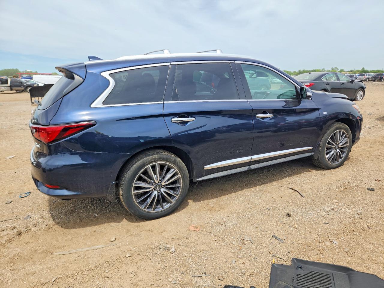2020 Infiniti QX60 VIN 5N1DL0MM2LC517028 COPART salvage auction — Front End, IL - SALVAGE CERTIFICATE, sold $7,000 on 2026-06-30 (photo 3)