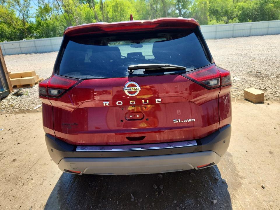 2021 Nissan Rogue VIN JN8AT3CB1MW241177 COPART salvage auction — FRONT END, Wi - Junked Vehicle Bill Of Sale, sold $4,500 on 2026-07-13 (photo 6)