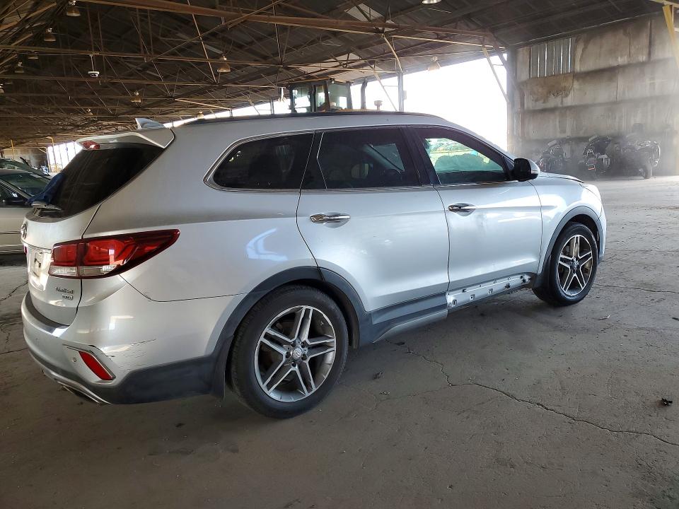 2017 Hyundai Santa fe VIN KM8SR4HF4HU218182 COPART salvage auction — MECHANICAL, Az - Dealer Only Clean Title (P), sold $3,950 on 2026-08-03 (photo 3)