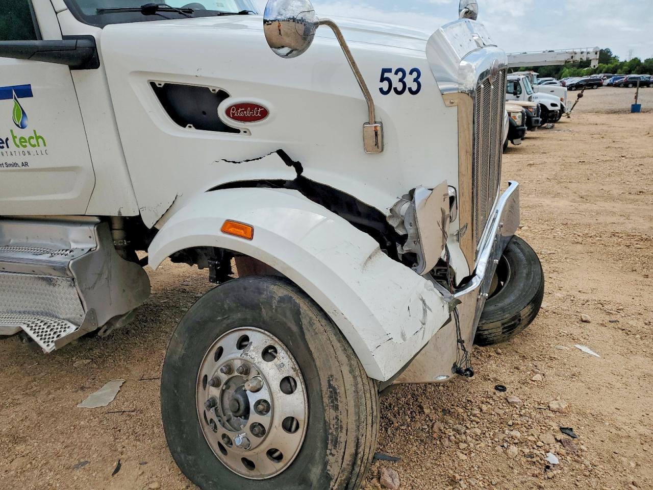 2023 Peterbilt 567 VIN 1XPCD49X9PD838070 COPART salvage auction — Front End, NC - SALVAGE CERTIFICATE OF TITLE, sold $27,000 on 2026-07-09 (photo 9)