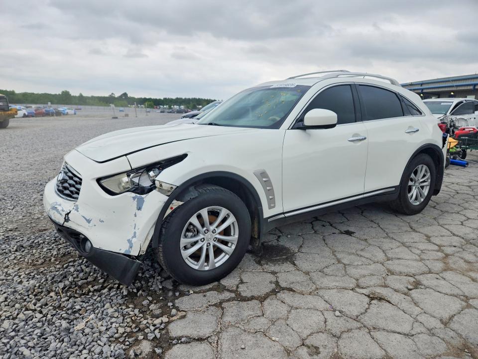 2010 Infiniti Fx VIN JN8AS1MW9AM854891 COPART salvage auction — ALL OVER, TN - SALVAGE CERTIFICATE, sold $450 on 2026-07-09 (photo 1)
