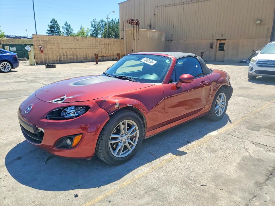 2012 Mazda Mx-5 VIN JM1NC2JF7C0222924 COPART salvage auction — FRONT END, Sc - Cert Of Title-Salvage, sold $1,350 on 2026-07-17 (photo 1)