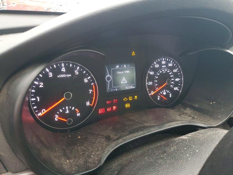2018 Kia Optima VIN 5XXGT4L33JG217187 COPART salvage auction — BURN, Oh - Cert Of Title-Salvage, sold $625 on 2026-07-07 (photo 9)