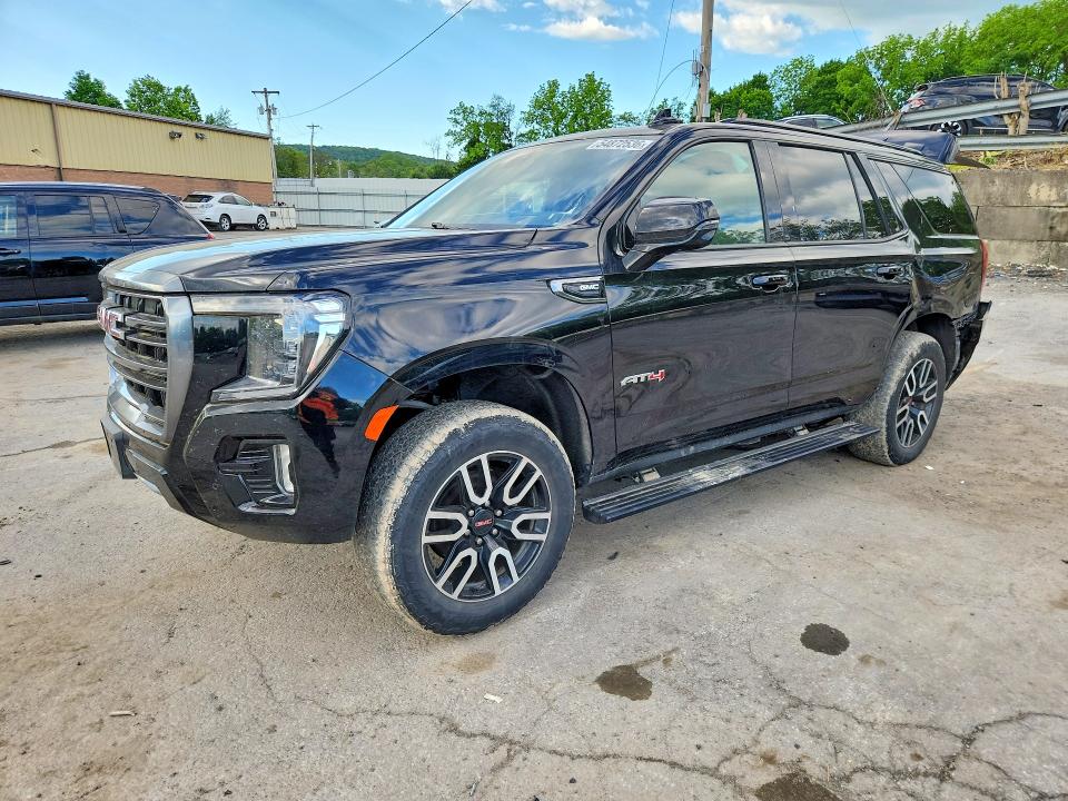 2021 Gmc Yukon VIN 1GKS2CKDXMR408841 COPART salvage auction — REAR END, Salvage Title, sold $12,000 on 2026-07-09 (photo 1)