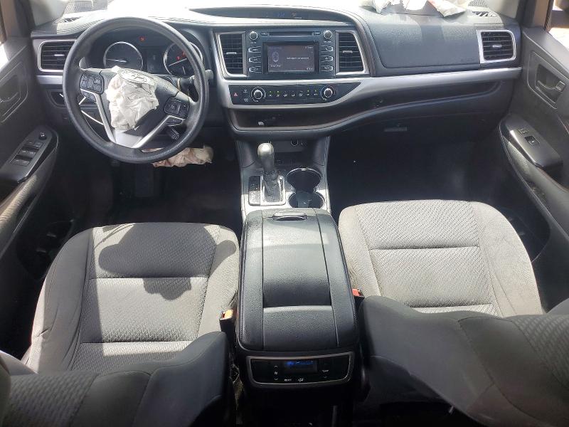 2016 Toyota VIN 5TDZARFH6GS020461 COPART salvage auction — FRONT END, Tx - Salvage Vehicle Title, sold $4,600 on 2026-07-06 (photo 8)